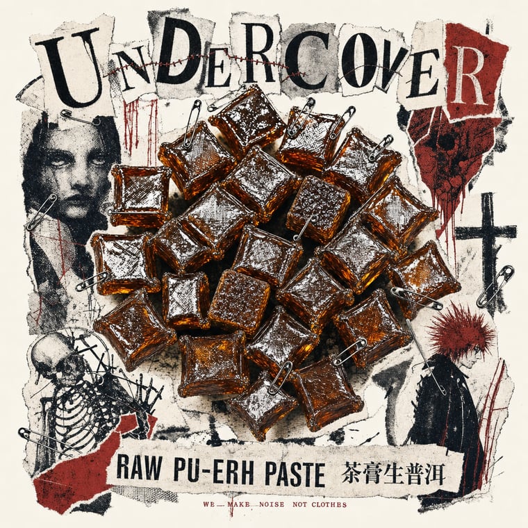 The design — Raw Pu-erh Paste